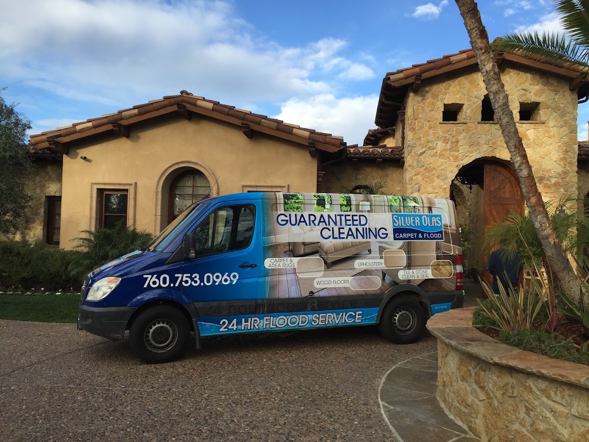 Silver Olas Carpet Tile Flood Cleaning