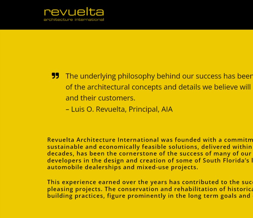 Revuelta Architecture International