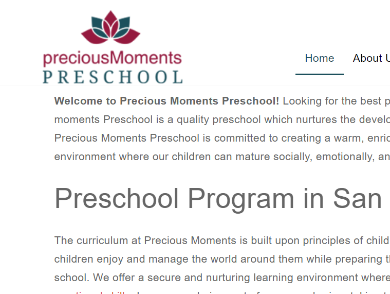 Precious Moments Preschool