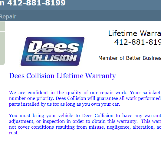 Dee's Collision