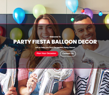 Party Fiesta Balloon Decor