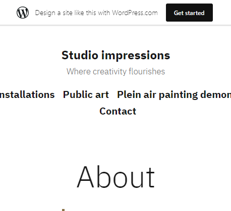 Studio Impressions