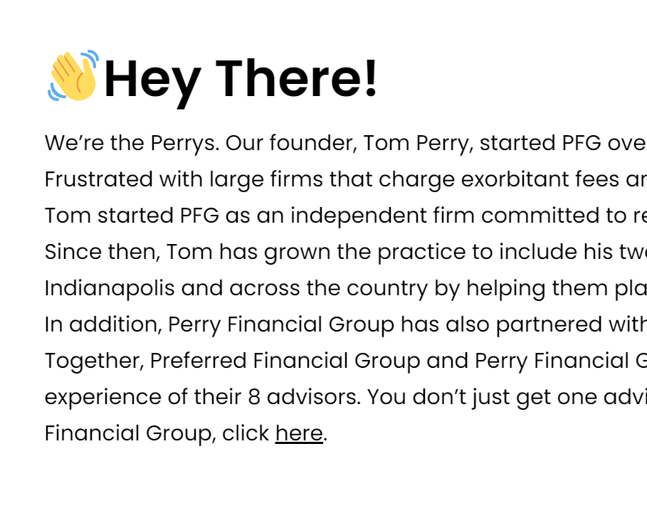 Perry Financial Group