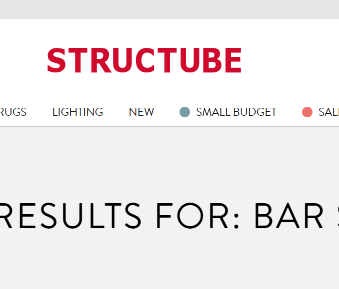 Structube bar online