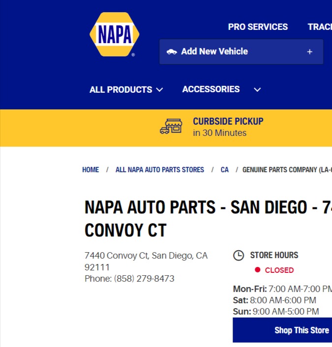NAPA Auto Parts