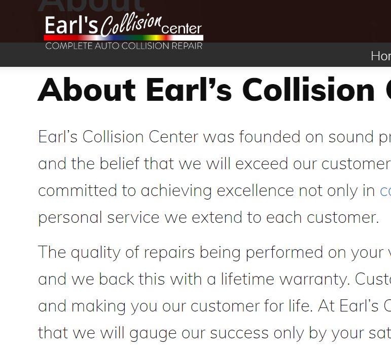 Earl's Collision Center & Auto Body Repair