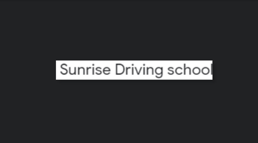 Sunrise Driving school llc