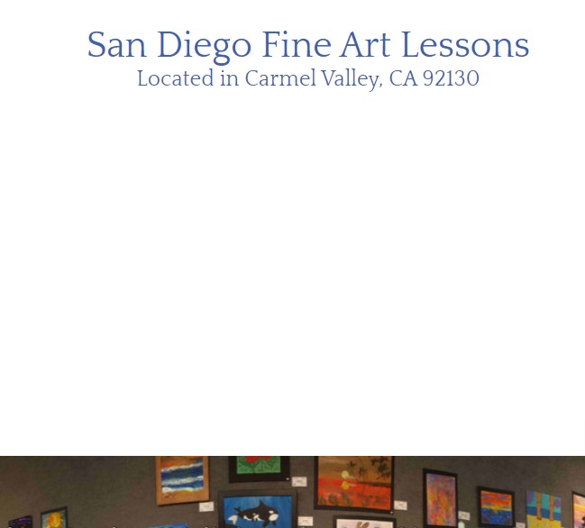 Julia, San Diego Art Teacher