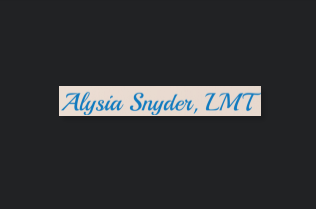 Alysia Snyder, Licensed Massage Therapist