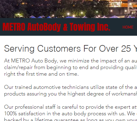 Metro Auto Body & Towing Inc.