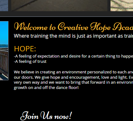 Creative Hope Academy of Dance