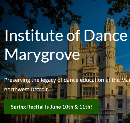 The Institute of Dance at Marygrove