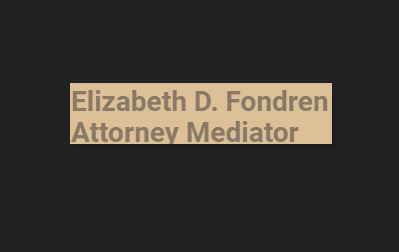 Elizabeth D. Fondren, Attorney & Mediator