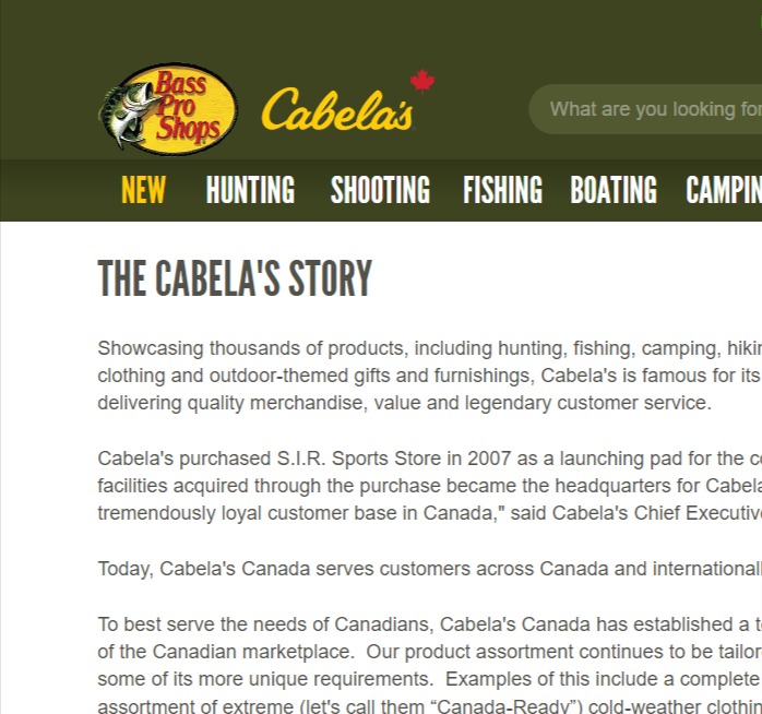 Cabela's Saskatoon