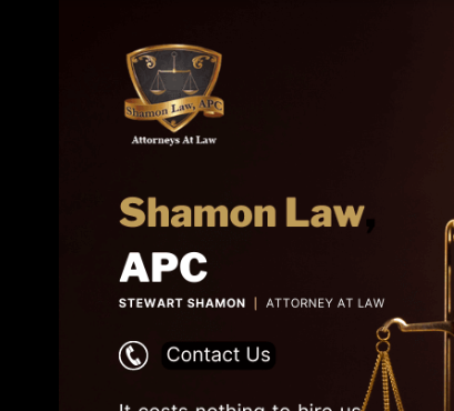 Shamon Law, APC - San Diego Personal Injury & Car Accident Lawyer