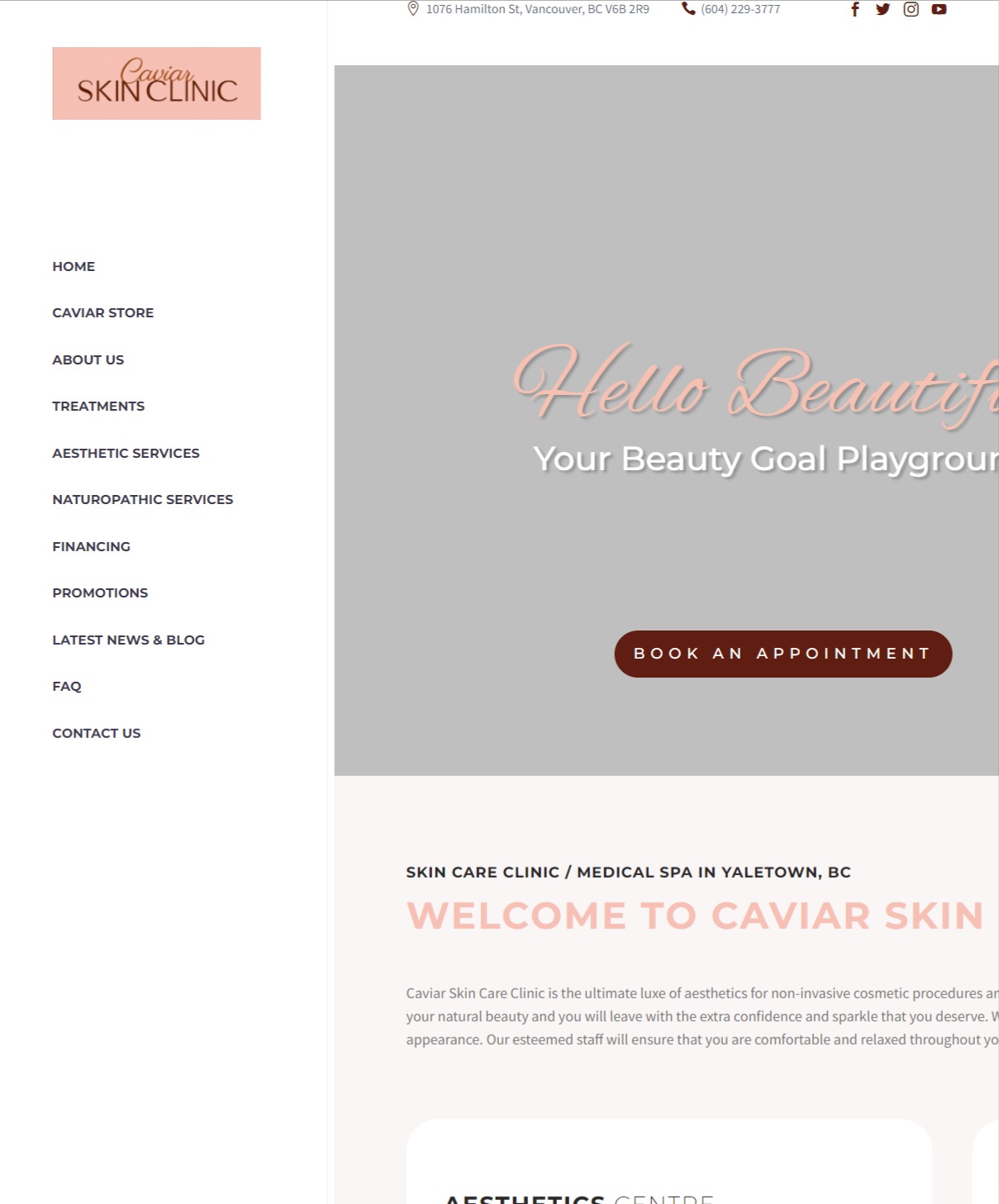 Caviar Skin Clinic Inc.