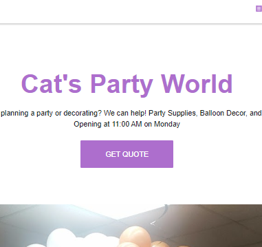 Cat's Party World