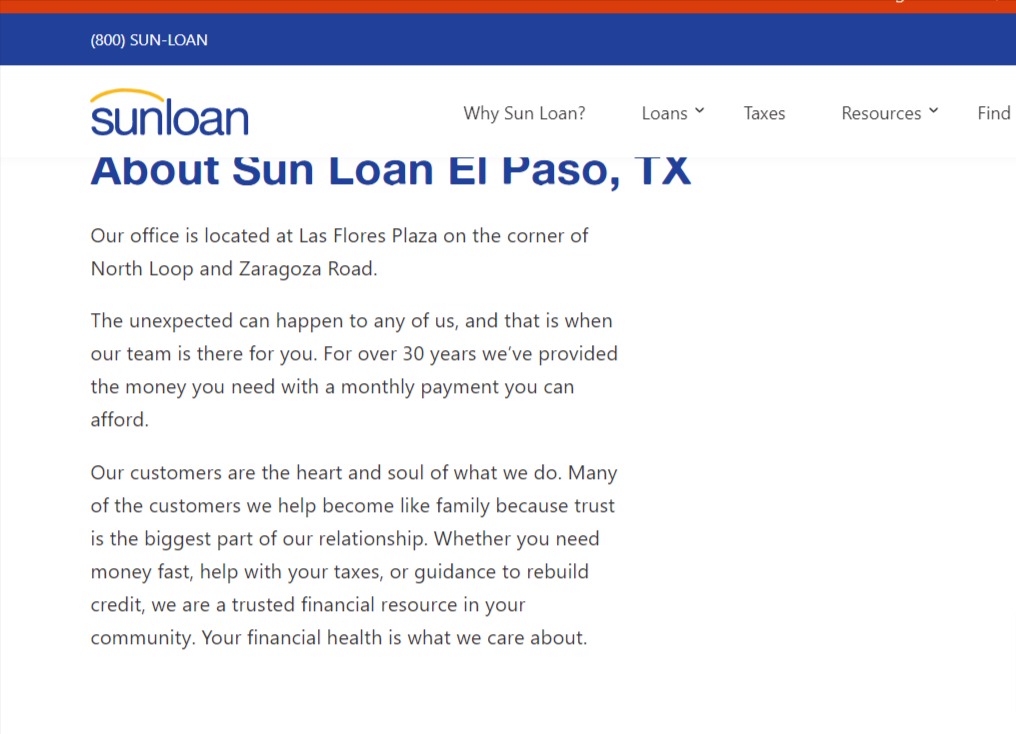 sun loans wichita falls tx