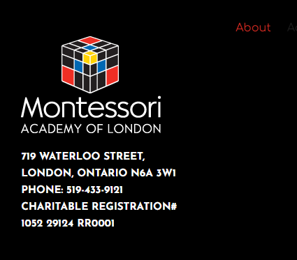 Montessori Academy -Junior High Music, French & Visual Arts Building