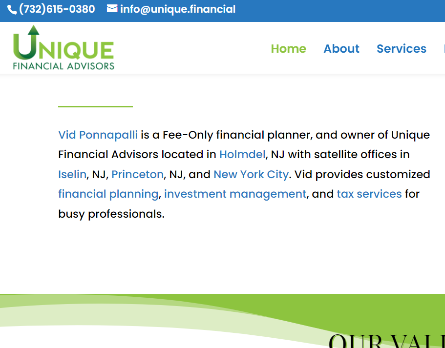 Unique Financial Advisors & Tax Consultants