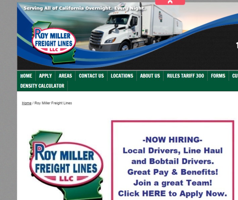 Roy Miller Freight Lines