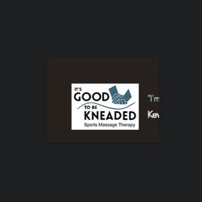 It's Good To Be Kneaded Sports Massage Therapy.