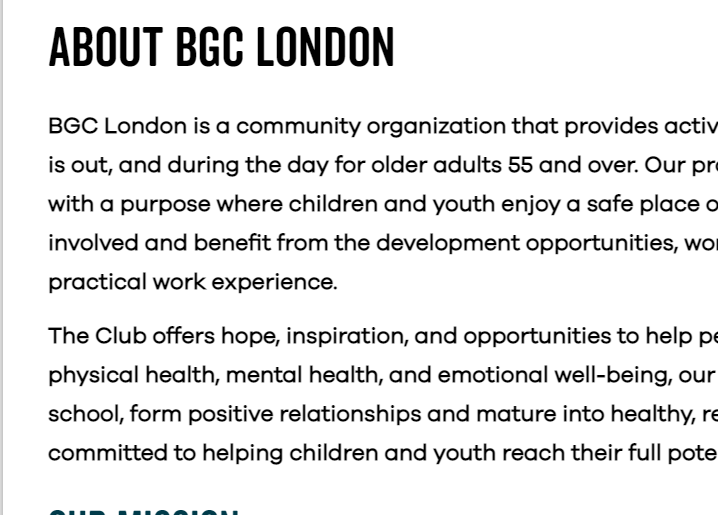 BGC London