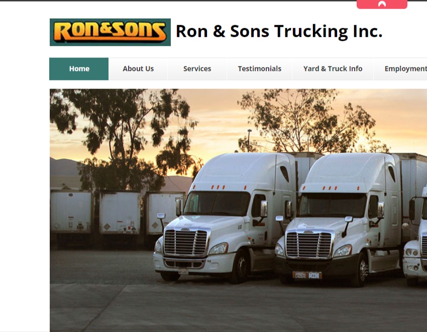 Ron & Sons Trucking Inc