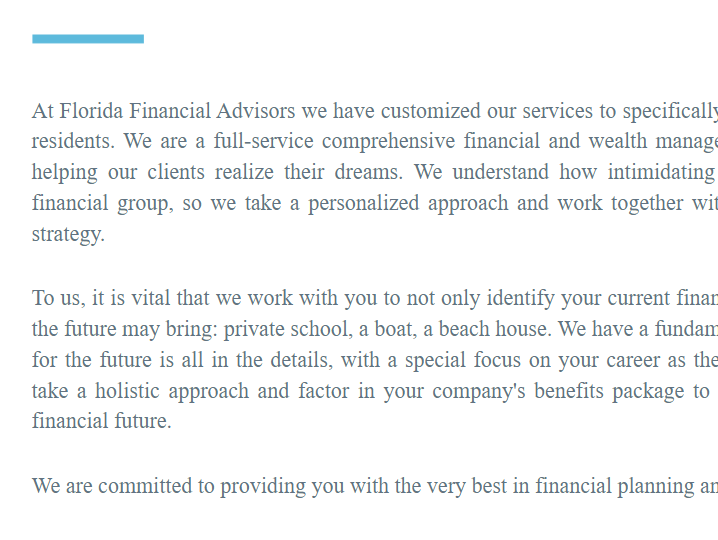 ⭐ BEST 40 Wealth Management Companies in Florida 5 Star Rated Near