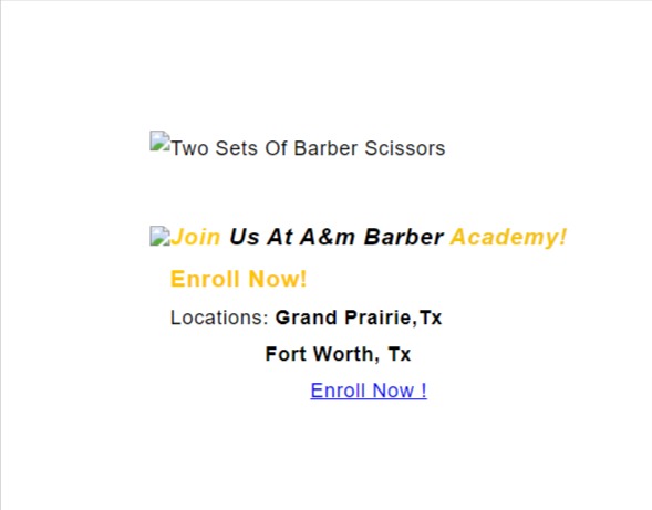 A&M Barber Academy