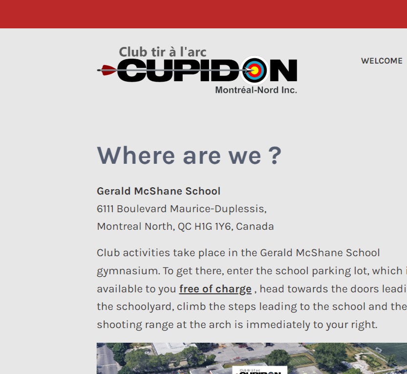 Club de Tir à l'Arc Cupidon Montreal-Nord Inc