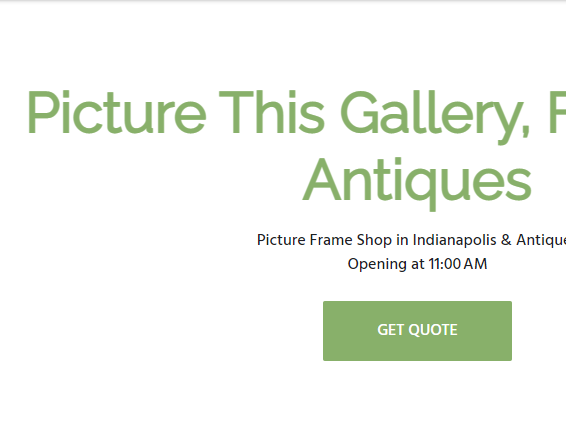 Picture This Gallery, Framing & Antiques