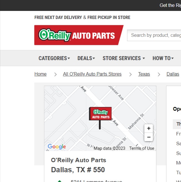 O'Reilly Auto Parts