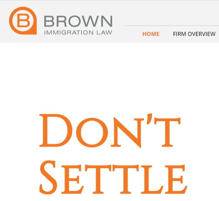 Brown Immigration Law