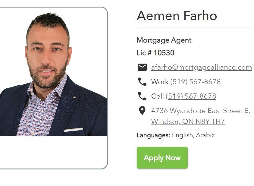 Aemen Farho - Mortgage Agent