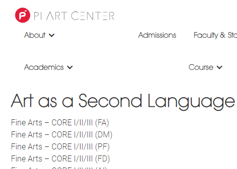 PI Art | Portfolio Prep w/ College Credits, F1 Visa Art School (NYC & NJ | MSA Accredited)
