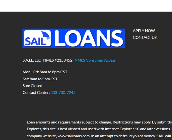 SAIL Loans