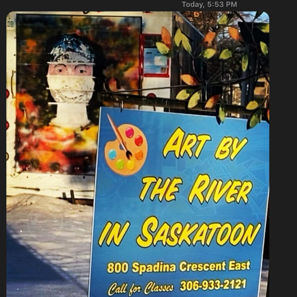 ART BY THE RIVER IN SASKATOON