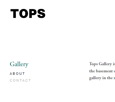 Tops Gallery