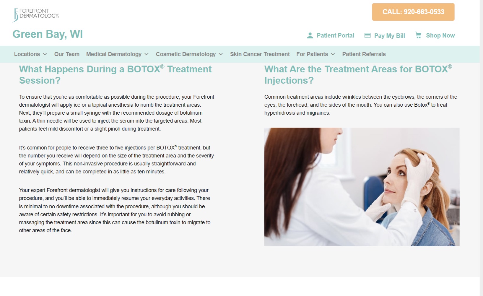 Forefront Dermatology Green Bay, WI - Superior Road