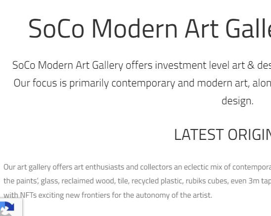 SoCo Modern Art Gallery