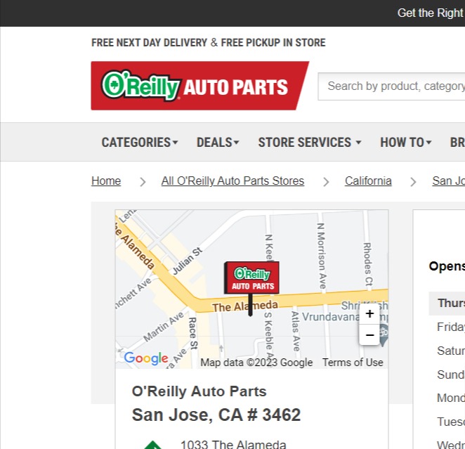 O'Reilly Auto Parts