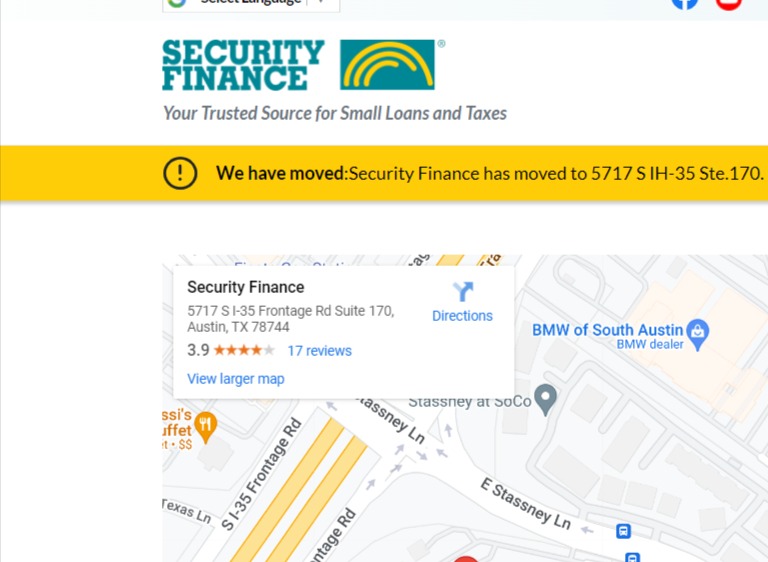 Security Finance