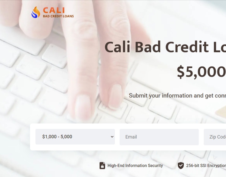 Cali Bad Credit Loans