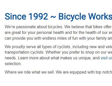 Bicycle Works