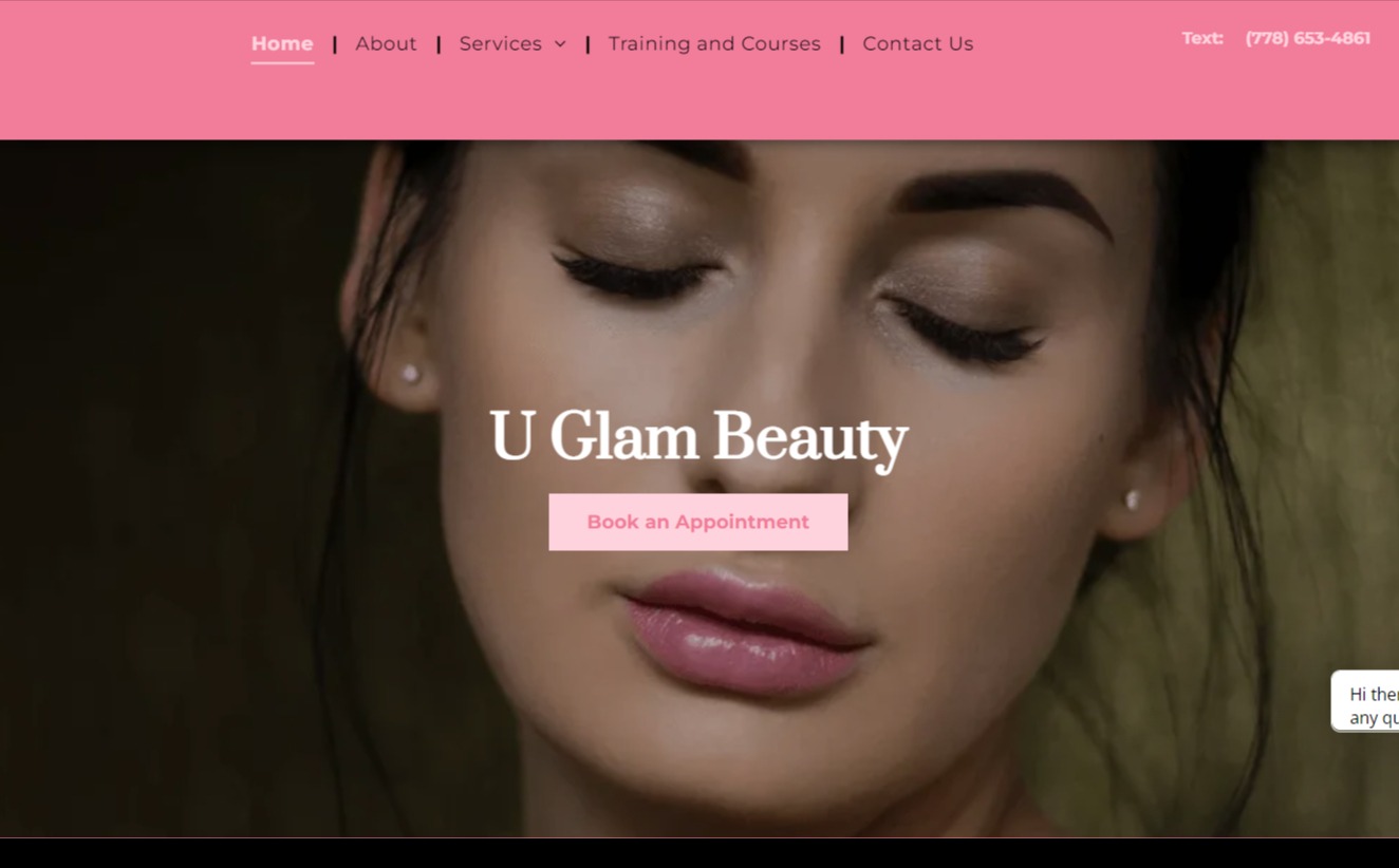 U Glam Beauty and Eyelash Extension Training