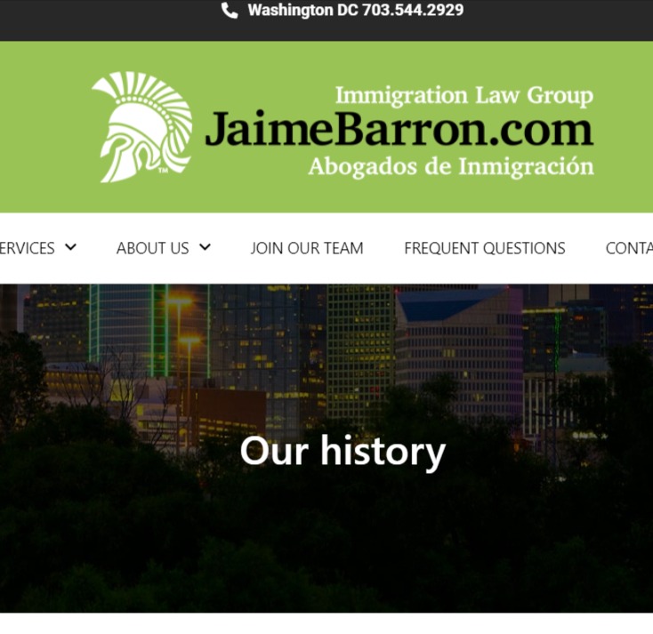 Jaime Barron PC Immigration Law
