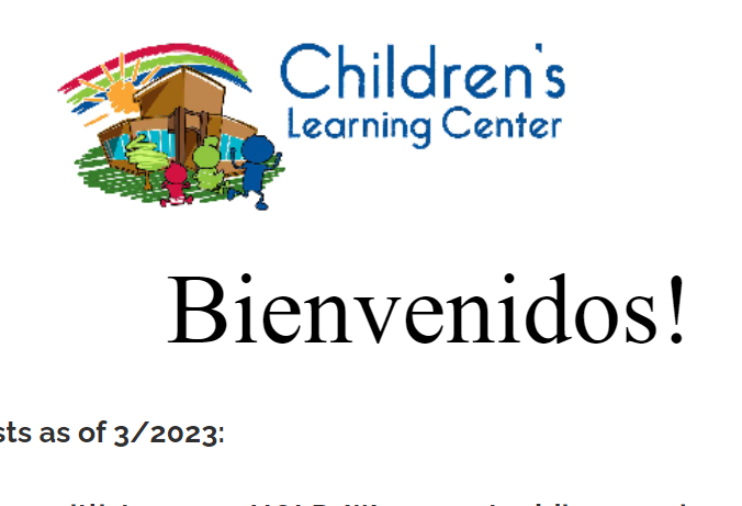 Children's Learning Center