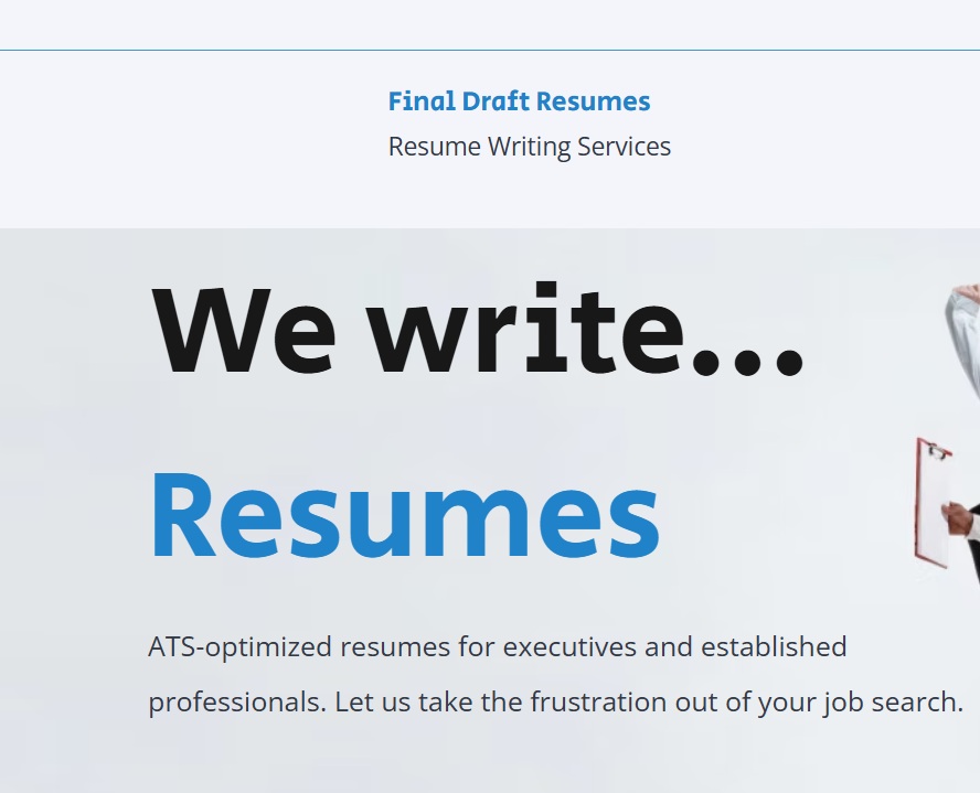 Final Draft Resumes