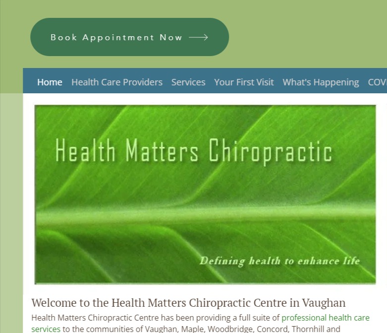 Health Matters Chiropractic Centre